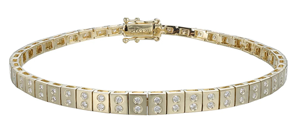 Type Jewelry LEGGO ID Mini Diamond Tennis Bracelet