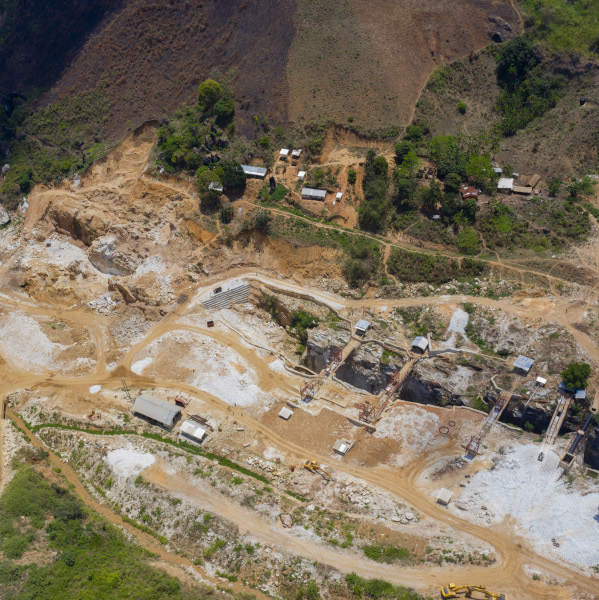 Ipanko Mine south of Mahenge Town in Tanzania East Africa