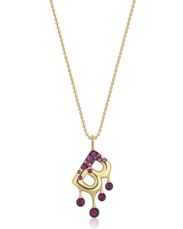 Aponine Melting B necklace