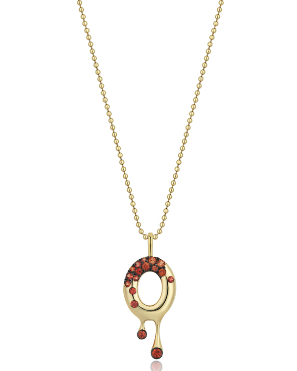 Aponine Melting O necklace