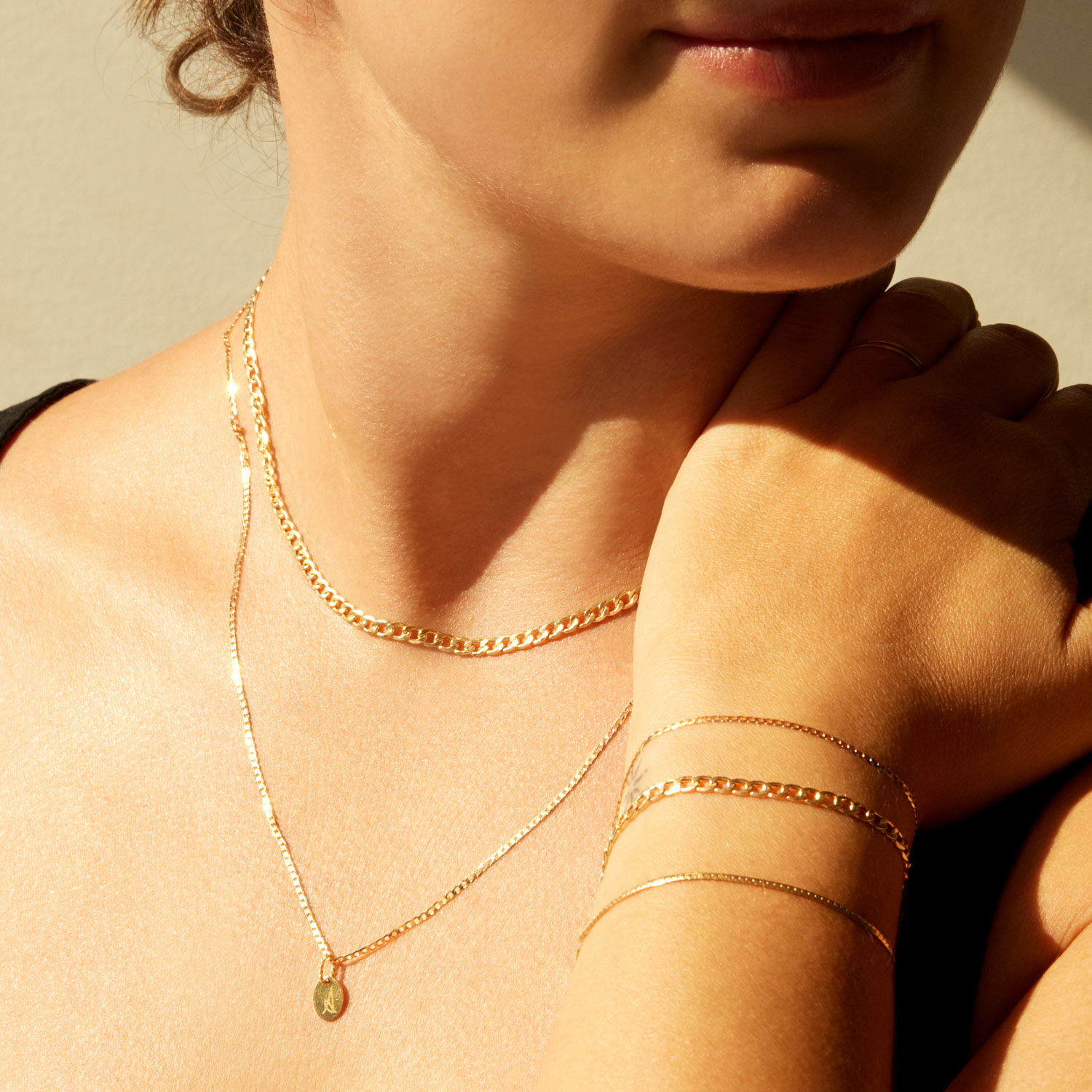 Catbird's Petite Second Ave Gold Chain