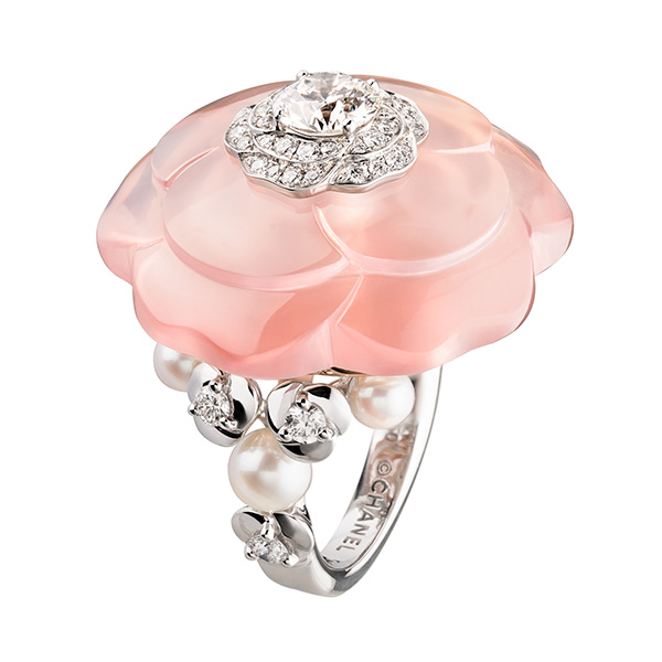 Chanel Rose Tendre ring