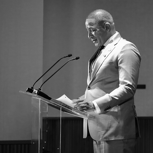 Botswana president Duma Boko Botswana president Duma Boko