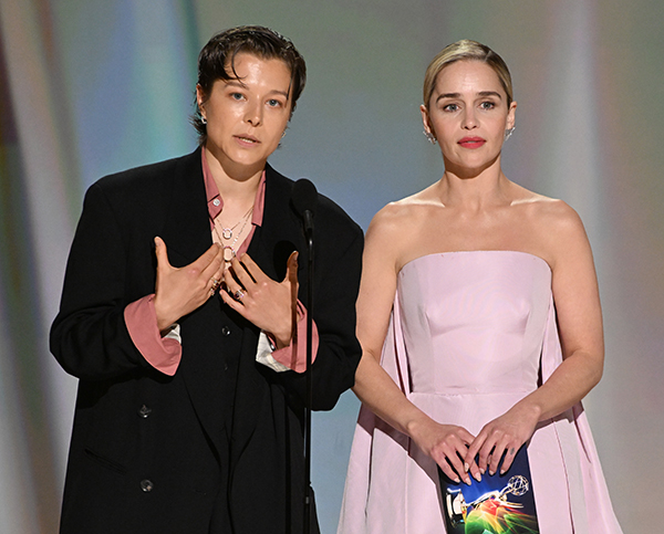 Emma DArcy Emilia Clarke 2026 Emmy Awards