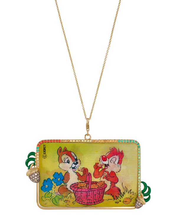 Francesca Villa Chip N Dale necklace