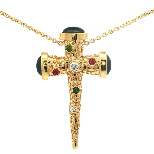 Kouzoupis cross pendant