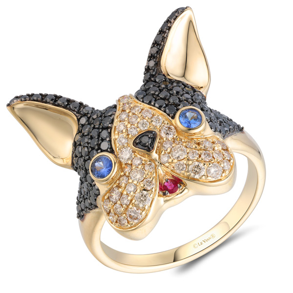 Le Vian dog ring