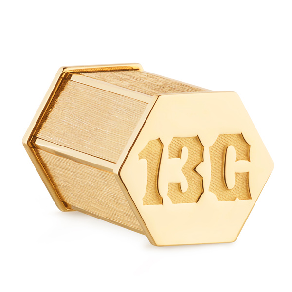 Marie Lichtenberg Gold Weights pendants