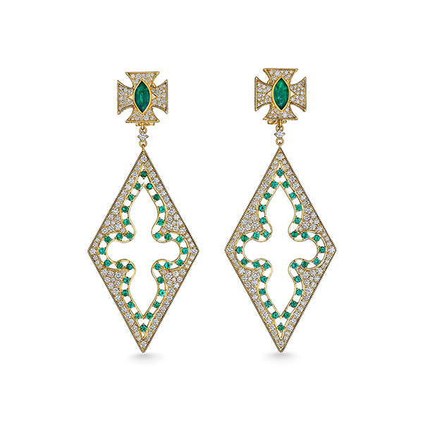 Natalie O. La Serenissima Cathedral earrings Natalie O. La Serenissima Cathedral earrings