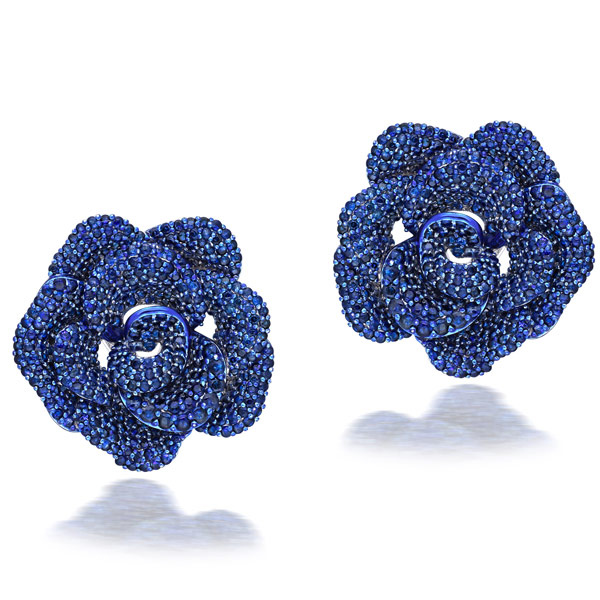 Renu Oberoi la vie en rose earrings Renu Oberoi la vie en rose earrings