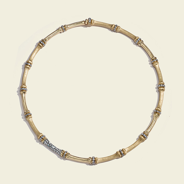 Lucy Delius Sciura Pavé Necklace