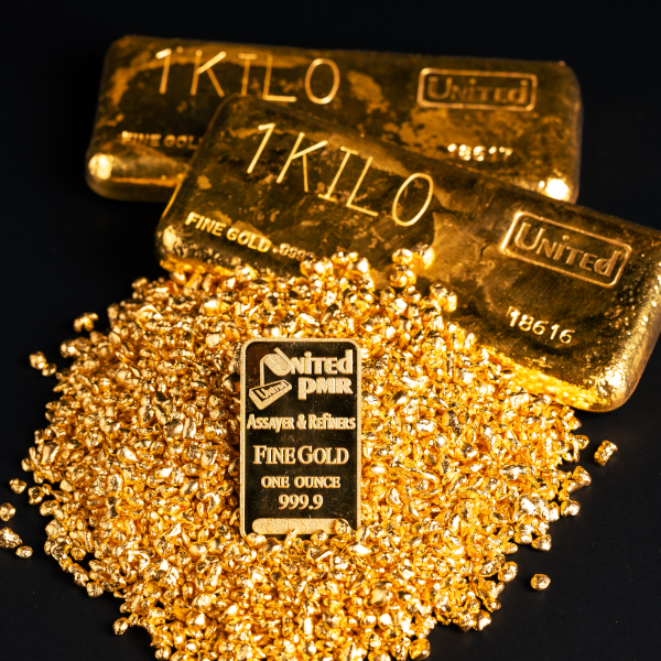 United PMR refines gold and sells it as bullion