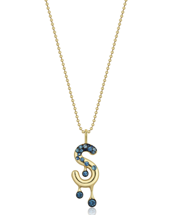 Aponine Melting S necklace