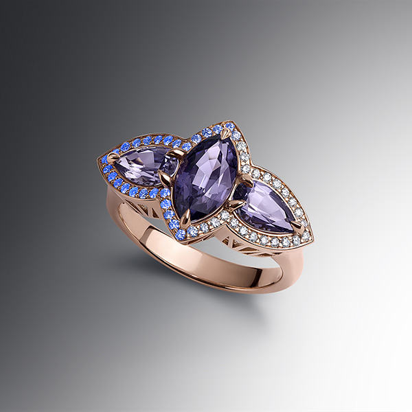 GemologyGeek purple ring
