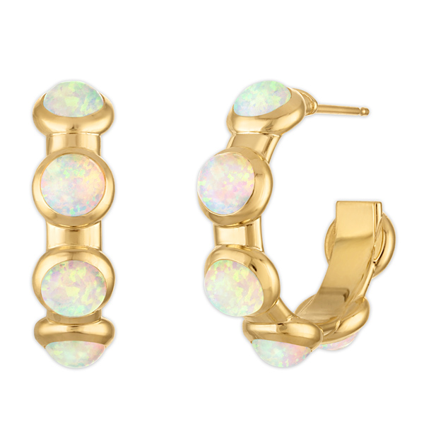 Jade Ruzzo Vic hoop earrings Jade Ruzzo Vic hoop earrings