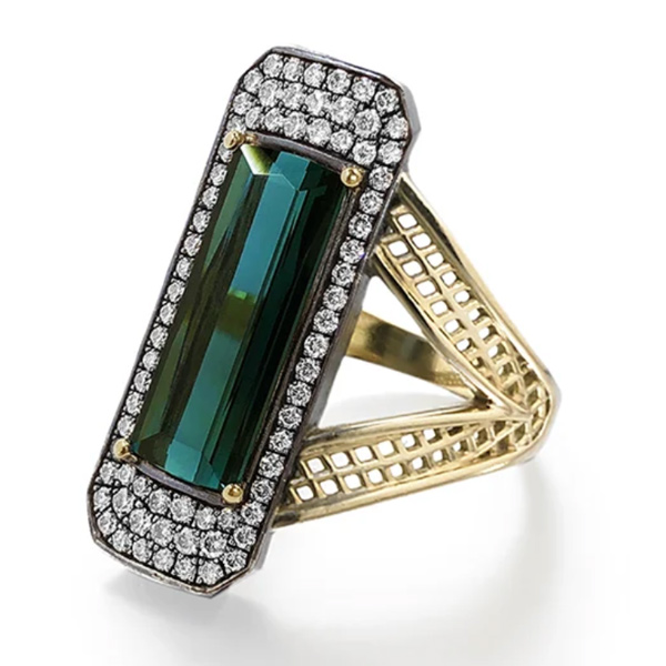 Ray Griffiths indicolite ring Ray Griffiths indicolite ring