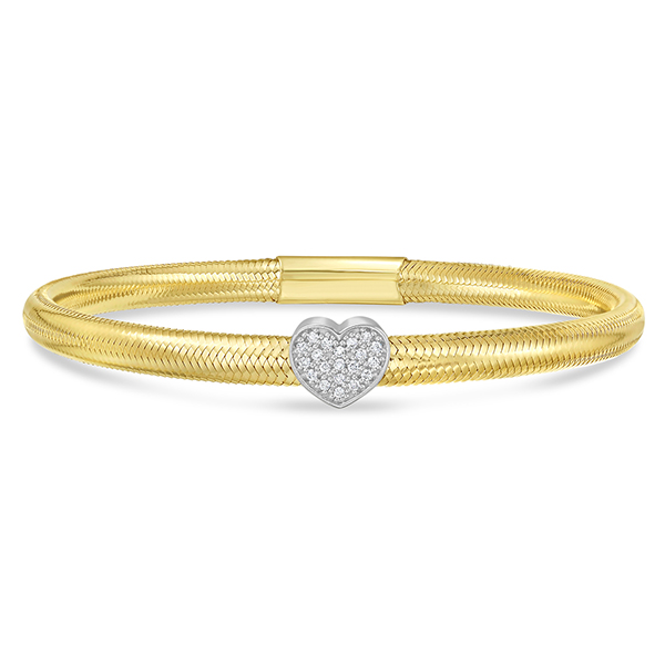 Royal Chain GoldStretch heart bracelet Royal Chain GoldStretch heart bracelet