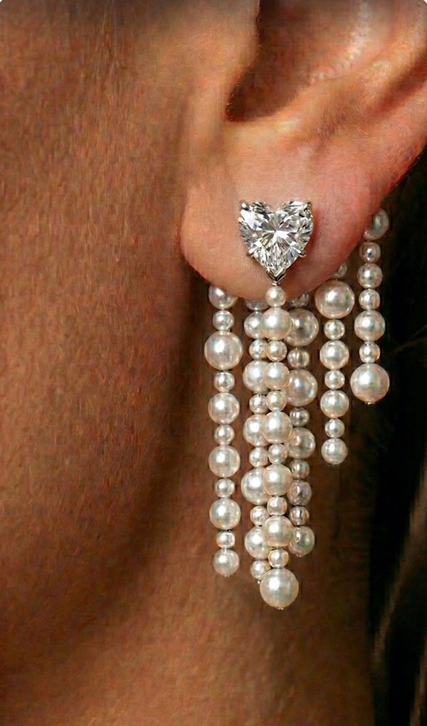 Serpentine earrings