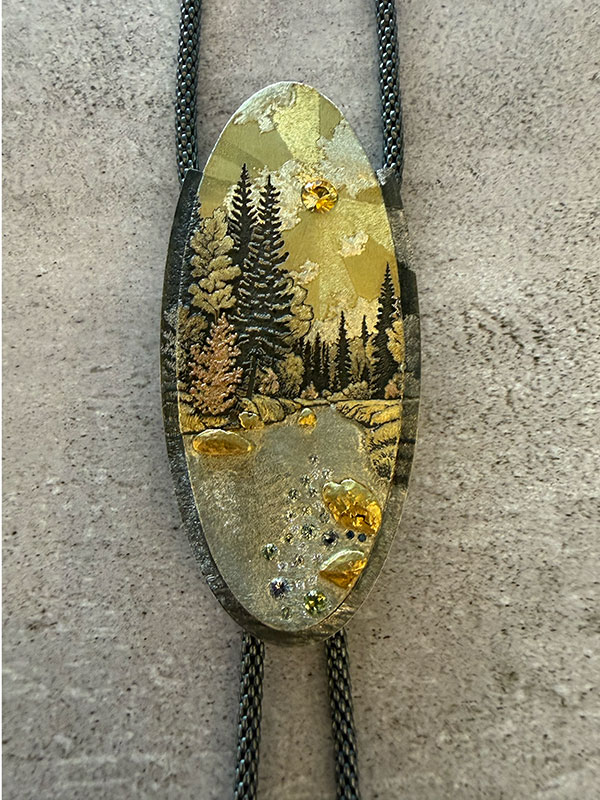 Wolfgang Vaatz bolo necklace
