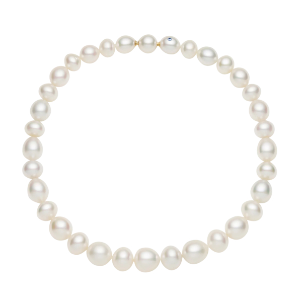 Delfini Blue Pearl Necklace by Paspaley