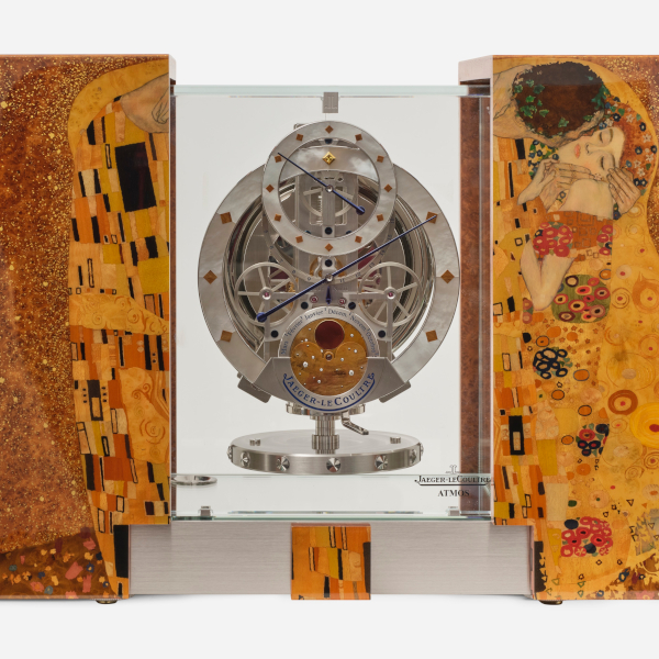 Lot 39, Jaeger-LeCoultreAtmos Marqueterie “Gustav Klimt”